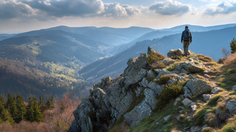 samotny trekking